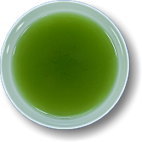 深むし茶の水色